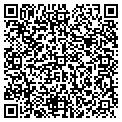 QR code with B & W Tree Service contacts