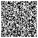 QR code with P R Plus contacts