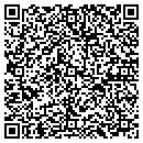 QR code with H D Custom Wood Working contacts