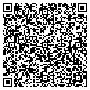 QR code with B & J Trees contacts