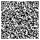 QR code with H & E Custom Cabinets contacts
