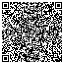 QR code with D Tree Service contacts