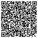 QR code with B & W Tree Service contacts