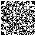 QR code with J & P Decking contacts