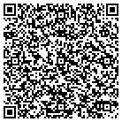 QR code with H & W Distributing CO Inc contacts