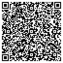 QR code with B & L Tree Trimming contacts