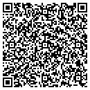 QR code with H B Plastering contacts