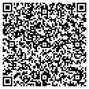 QR code with H & D Plastering contacts