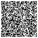 QR code with P & J Auto Sales contacts