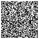 QR code with B & T Fence contacts