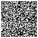 QR code with H & L Water Store contacts