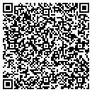 QR code with P J's Wood Working contacts