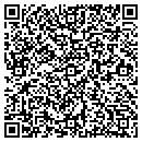 QR code with B & W Cleaning Service contacts