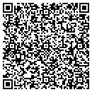 QR code with C B Heating contacts