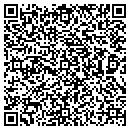 QR code with R Hallas Tree Service contacts