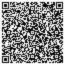 QR code with E & S Auto Sales contacts