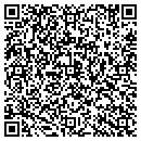 QR code with E & E Tires contacts