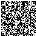 QR code with D H Plastering contacts