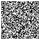 QR code with S R Plastering contacts