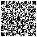 QR code with P And R Tree Service contacts