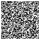 QR code with H&E Tree Service contacts
