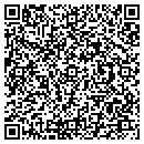 QR code with H E Smith CO contacts