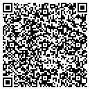 QR code with K W Tree Services contacts