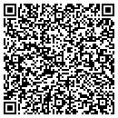 QR code with H & R Auto contacts