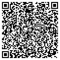 QR code with J & B contacts