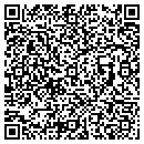 QR code with J & B Towing contacts