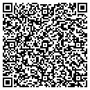 QR code with B & B Cleaning Service contacts