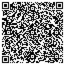 QR code with H And E Maintenance contacts