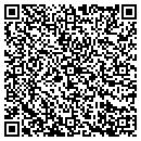 QR code with D & E Tree Service contacts