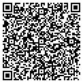 QR code with B & G Service contacts