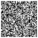 QR code with P & K Media contacts