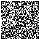 QR code with E & A Tree Services contacts