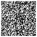 QR code with H O Tree Service contacts