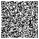 QR code with M B G L L C contacts