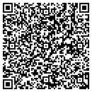 QR code with K N Y Glass contacts