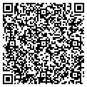 QR code with D B & E contacts