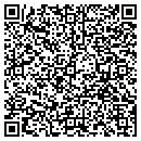 QR code with L & H Custom Glass & Mirror Inc contacts