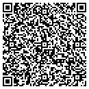 QR code with B & F Plate Glass CO contacts