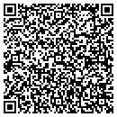 QR code with E L Plumbing Rooter contacts