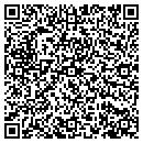 QR code with P L Trufant & Sons contacts