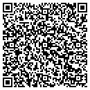 QR code with B & J Tree Service contacts