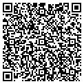 QR code with B & T Trees contacts