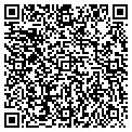 QR code with D & T Trees contacts