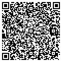 QR code with T & R contacts