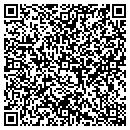 QR code with E White's Tree Service contacts