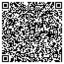 QR code with G & C Glass contacts